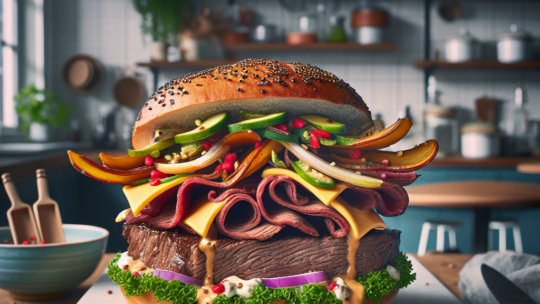 Sovsefri bøfsandwich: Nye toppings og kreative smagsoplevelser